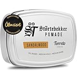 Störtebekker® Premium Pomade Ölbasiert Sandelholz - Pomade Herren...