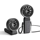 JISULIFE Handventilator Life7, Leistungsstarker tragbarer Ventilator mit...