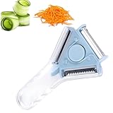 JYNXOR 3-in-1 Universalschäler Sparschäler, Universalschäler Edelstahl...