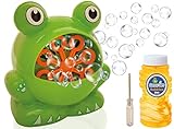 Gamez Jam Frog Seifenblasenmaschine für Kleinkinder, Kinder, Babys,...