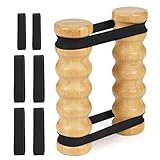 Premium Wooden Rip Stick for Shoulder & Resistance Training | Adjustable...