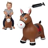 JAMARA 460597 Hüpftier Pferd HoppyDoo - Spielzeug für Kinder,...