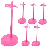 WHAMVOX 15 Stück Teiliges Puppenständer Transparentem Kunststoff Stabiler...