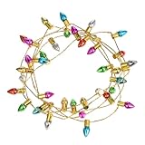 IMIKEYA Weihnachtslichterkette für Puppenhaus LED Lichter für...