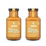 Bavarian Sauce Company Orangen-Senf-Sauce 2x250 ml | Fruchtig-pikanter...
