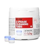 Coffee Format 2-Phase Cleaning Tabs Plus 40x3,5g, 2-Phasen...
