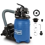 Scheppach PSFA15 Sandfilteranlage 5900 l/h Sandfilterpumpe Poolpumpe |...