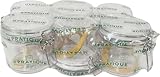 6er Set Bügelglas 350 ml