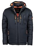 Geographical Norway Beachwood Men - Winterjacke Hooded Herren Parka - Warme...