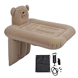 TOPINCN Aufblasbares Autobett, Kleinkind Reisebett, Luftmatratze mit...