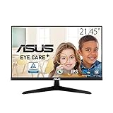 ASUS Eye Care VY229Q - 21,5 Zoll Full HD Monitor - 75 Hz, 1ms MPRT,...
