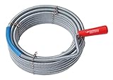 ROTHENBERGER Industrial Reinigungsspirale mit Kralle, Länge 5 m, Ø 9 mm -...