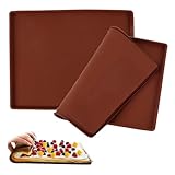 AOOTUERL Backmatte aus Silikon, 30 x 40 x 1 cm, Backmatte für gerollten...