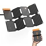 Flexsolar 25W Mini Faltbares Solarpanel im Taschenformat,Wasserdichter...