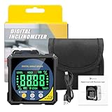 Digitaler Laser Winkelmesser, Lytool Neigungsmesser Laser Wasserwaage mit...