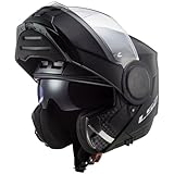 LS2 Motorradhelm FF902 SCOPE SOLID MATT BLACK, Schwarz, XXL