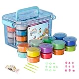 Craft Clay – Farbiges Modelliermaterial, Ton-Set, Spielzeug für | 24...