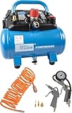 Güde Kompressor Airpower 190/08/6 (ölfrei, max. Druck 8 bar, Kessel 6 l,...