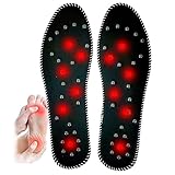 Premium Magnet-Einlegesohlen für Reflexzonenmassage - 360° Komfort...