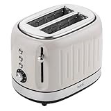 Botti Verio Toaster | 7 Toaststufen | Aufwärmen, Auftauen, Stopp-Funktion...