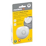 Medela Contact Brusthütchen aus Silikon – Weiches, ultradünnes Design...