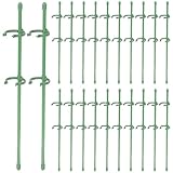 Angoily 50 Stück Orchideen Stäbe Fiberglas Pflanzenstütze für...