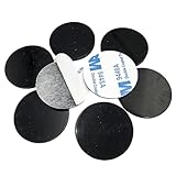 UZYXC 20 Stück Magnetband Selbstklebend Stark, 25mm*1mm Runde Magnete zum...