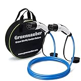 Gruensauber Typ 2 Ladekabel - 11KW 5M 16A 3 Phasig,Ladekabel Elektroauto...