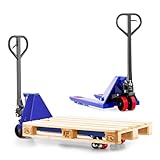Pallit Hubwagen 2500 kg Palettenwagen 1150 mm Gabellänge FIVE Blau...
