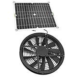 VBESTLIFE Solarpanel-Lüfter, 3000 U/min, wasserdichter...