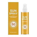 Sonnenspray, Transparentes Spray, Spraylotion SPF 50 -Mineralisches...