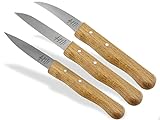 Schälmesser Gemüsemesser aus Solingen 3er Set Universal Messer Made in...