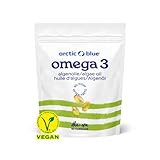 Premium Algenöl Kapseln mit EPA & DHA - hochdosiert & leicht zu schlucken...