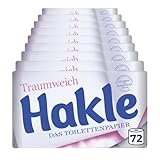 Hakle Traumweich Toilettenpapier – 72 Rollen, Sanfte Reinigung für...
