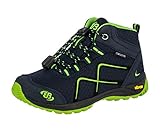 Brütting Jungen Guide High Trekking- & Wanderstiefel, Marine/ Lemon, 33 EU