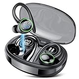 Bluetooth kopfhörer sport, Kopfhörer Kabellos Bluetooth 5.3 mit 4 Mic, In...