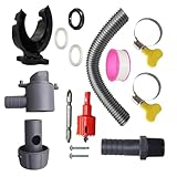 Regen Barrel Diverter Kit - Wassersammlungschlauch, Downspout -Diverter |...