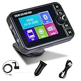 Hikity Tragbares DAB/DAB+ Radio Adapter für Autoradio mit 2.4 Zoll LCD...