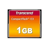 Transcend 1GB CompactFlash 133 Speicherkarte (CF-Karte) bis zu 30MB/s,...