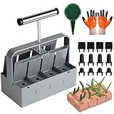 efuturetime Manuelle Erdballenpresse Anzucht, für 8 Soil Block von...