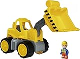 BIG-Power-Worker Radlader + Figur - Spielzeug Auto ideal für Unterwegs,...