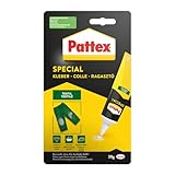 Pattex Spezialkleber Textil, wasch- und bügelbeständiger Textilkleber,...