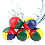PBUSPU 5 Stück Juggling Balls, Diameter 5.5 mm,60g Heavy, Professionelles...
