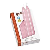 Goki Geburtstagskerzen ROSA 10er Set