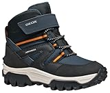 GEOX JUNIOR J HIMALAYA BOY B ABX ANKLE BOOTS NAVY/ORANGE 31_EU