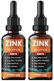 Zink Tropfen FORTE 2x100ml - 5400 Tropfen extra hochdosiert mit 3mg Zink...