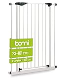 BOMI Türschutzgitter Mira 73-161 cm | Extra Hoch | Ohne Bohren | Schließt...