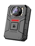 SPIKECAM Echte Body Cam 4K, Bodycam Körperkamera Mini 4K mit OTG,...