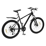 Dekltus 26'' Mountainbike, 21 Gang MTB ab 160-185cm - Tragfähigkeit 100...