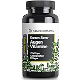 natural elements Screen Saver Augenvitamin für Gamer – 90 Kapseln mit...